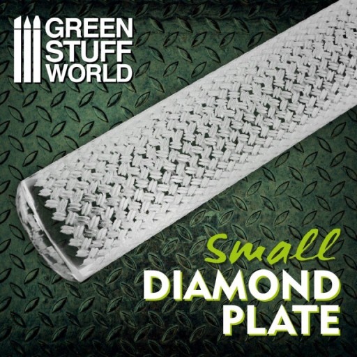 Green Stuff Rolling Pin wałek do tekstur Diamond
