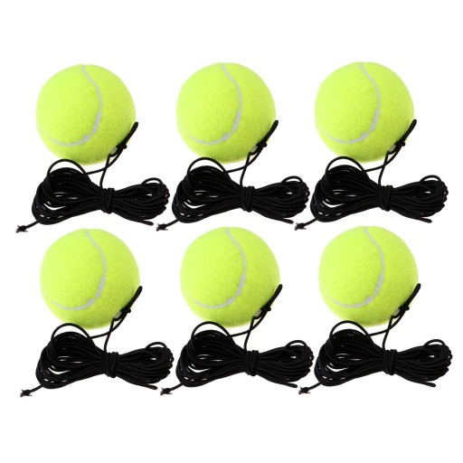 .Loviver 6Pcs/Set Tennis Trainer Ball Replacement