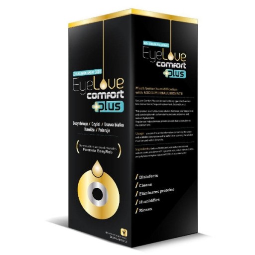 Płyn do soczewek EyeLove Comfort PLUS 360 ml