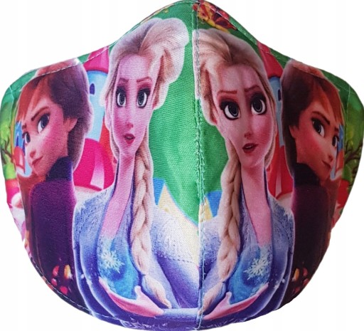 MASKA MASECZKA DZIECIĘCA WIELORAZOWA ANNA I ELSA