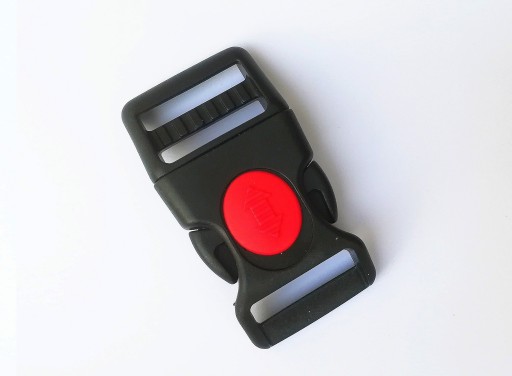 KLAMRA ZAPIĘCIE PLASTIKOWE TAŚMY 25mm z BLOKADĄ