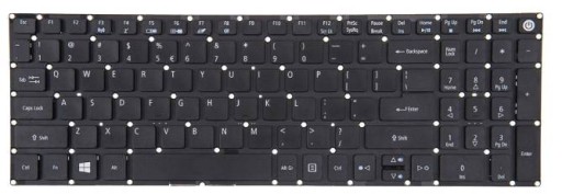 KLAWISZ ACER Aspire F15 V15 F5-573G V5-591 E5-532 +Filmik