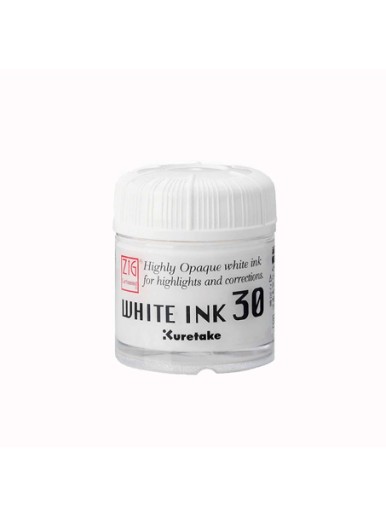 Tusz Kuretake CNCE201-3 biały 30 ml