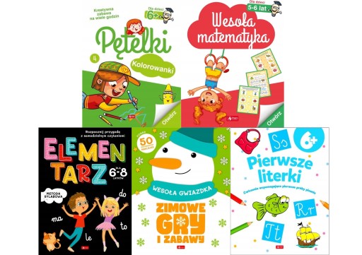 Pakiet 6-latka ELEMENTARZ EDUKACJA MALUCH