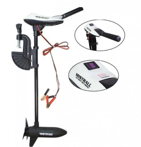 Mistrall silnik elektryczny zaburtowy 56lbs