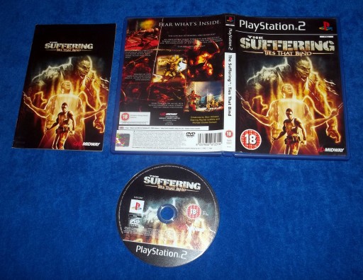 THE SUFFERING TIES THAT BIND PS2 PLAYSTATION 2 HORROR IDEALNA 3 X ANG