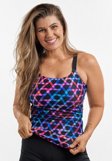 Tankini Funkita Top Srtapping Roz.42 (XL)
