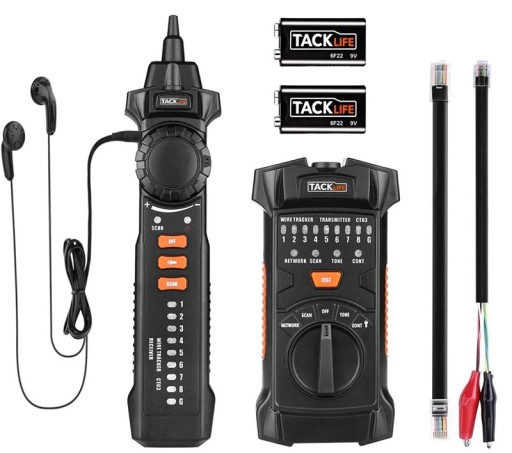 Szukacz Par Przewodów Tester Kabli RJ45 TACKLIFE