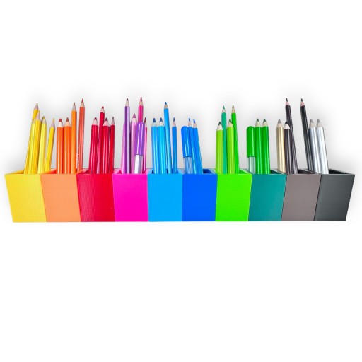 Sorter na kredki 10 kol organizer na biurko MONTESSORI upominek dla dziecka