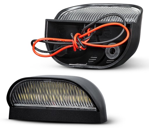 PODŚWIETLENIE TABLICY REJESTRACYJNEJ LED LAMPKI UNIWERSALNE 12/24V x2