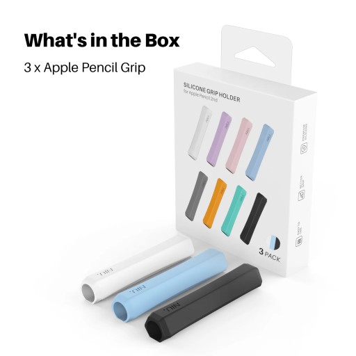 Pen Grip Non-Slip Protective Cover Suitable For Apple Pencil 1/2 Generation