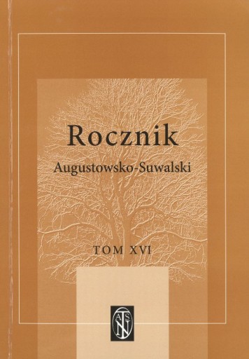 Rocznik Augustowsko- Suwalski TOM XVI