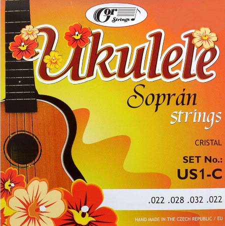 Struny do ukulele sopranowego GorStrings US1-C