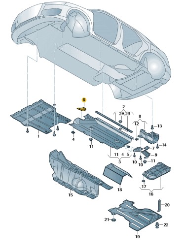 NOWE ORYGINALNE AUDI OE ZAŚLEPKA 8U0825961