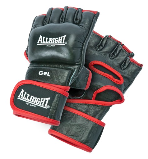 RĘKAWICE MMA PRO PU r.L czarne