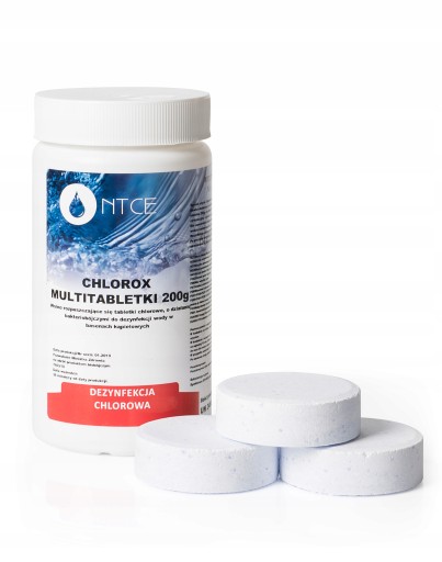 CHLOR DO BASENU TABLETKI MULTIFUNKCYJNE 200g 1kg