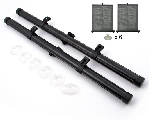 ROLETY ZASŁONY PRZECIWSŁONECZNE SAMOCHODOWE 2x50