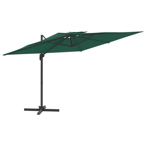 DUŻY PARASOL OGRODOWY SKŁADANY TARASOWY 400x300 cm