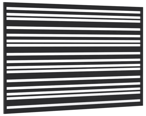 Panel ogrodzeniowy INCOGNITO BR.13.4.2.L Ocynk RAL 7016 Antracyt 200x120 cm