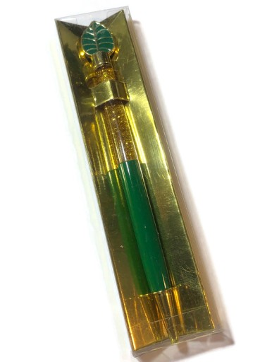 Elegancki długopis z listkiem / b10