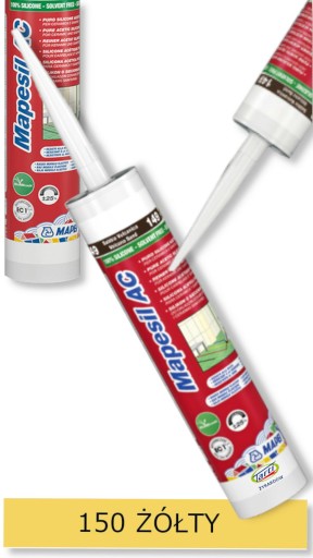 MAPEI Silikon Mapesil AC 150 Żółty 310ml