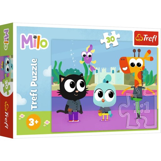 Puzzle Trefl Milo 30 el. - Kotek Milo 18310