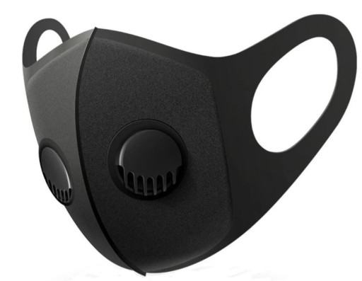 MASKA WIELORAZOWA 3D MASECZKA z ZAWORKAMI z GĄBKI