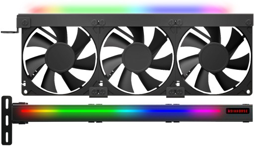 Chłodzenie kart graficznych RGB LED Wentylator GPU