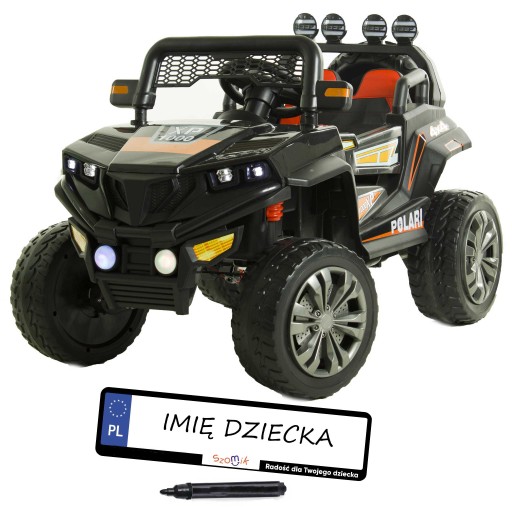 Auto na akumulator Jeep Buggy Skóra+Eva+Pilot 4x4