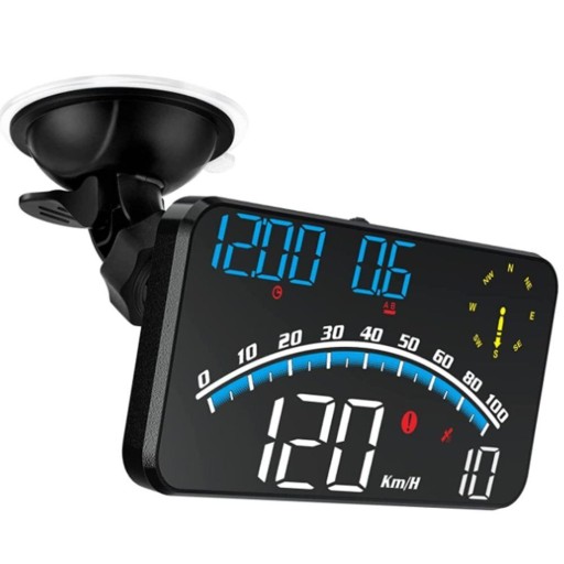 GPS Auto HUD Head Up MPH Digitaler Tachometr Alarm przekroczenia prędkości