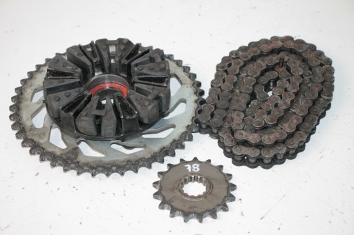 YAMAHA R1 RN12 04-06 NAPĘD ŁAŃCUCH ZĘBATKI