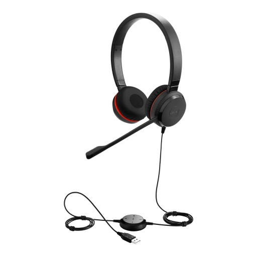 Jabra EVOLVE 30 II UC Stereo Przewodowa słuchawka z jack 3,5 mm