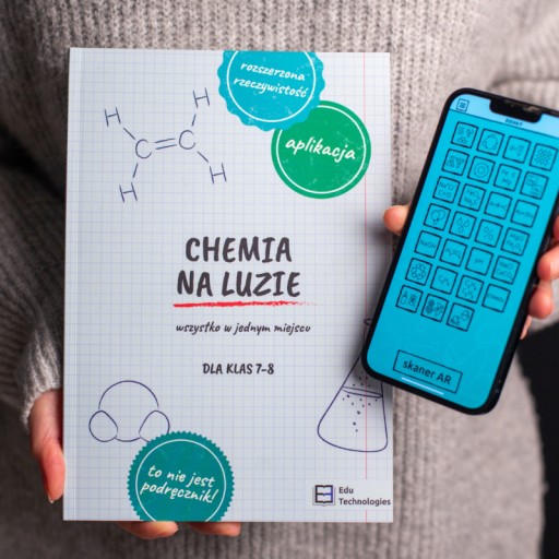 CHEMIA NA LUZIE dla klas 7-8 KSIĄŻKA + APLIKACJA