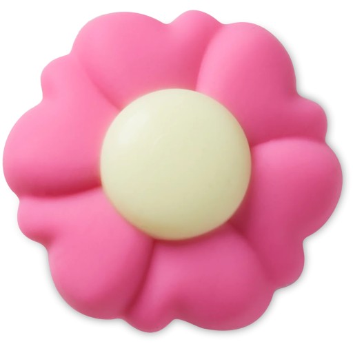 Przypinka Crocs Jibbitz Pin Do Butów Squishy Pink Flower