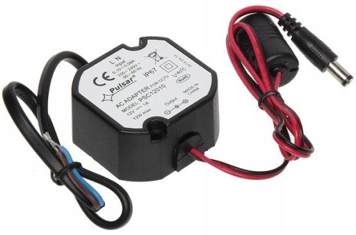 ZASILACZ IMPULSOWY PULSAR PSC-12010 12V 12W 1A