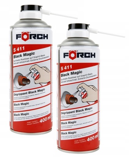 2x FORCH S411 ODRDZEWIACZ BLACK MAGIC 400 ML SPRAY