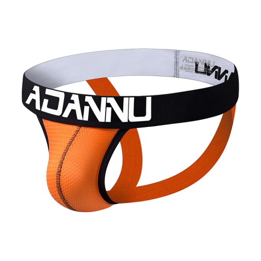 MĘSKIE SIATECZKOWE SLIPY JOCKSTRAP ADANNU CLASSIC GYM ROZMIAR XXL