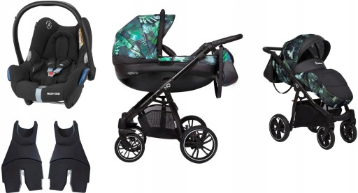 OKAZJA 3W1! BABYACTIVE JUNGLE+FOTELIK CABRIOFIX