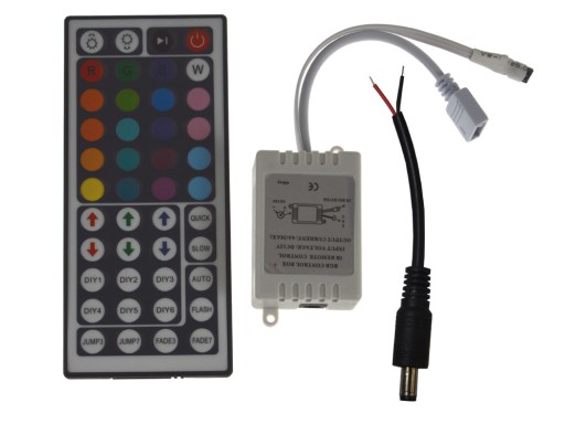 PILOT Kontroler do taśm listw LED RGB 44przyc(2019