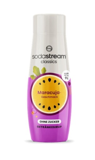 Syrop SodaStream Passionfruit Zero Flavour Marakuja bez Cukru 440 ml