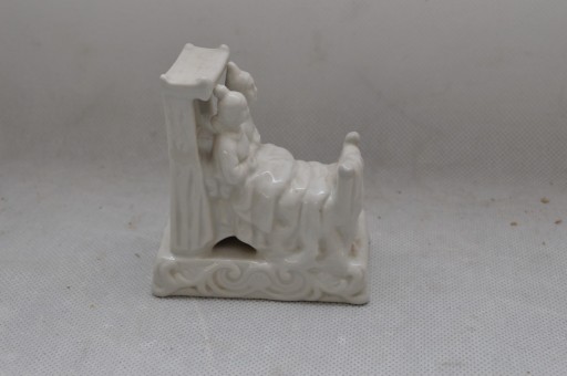 SIOSTRY W ŁÓŻKU - DREZNO - BIAŁA PORCELANA
