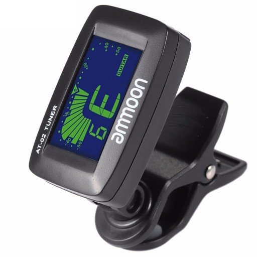 ammoon AT-02 Electric Tuner Clip-on Three Colors