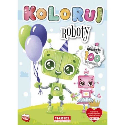 Roboty. Koloruj