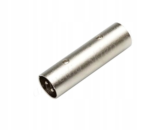 adapter XLR wtyk - XLR wtyk, złączka, mufa