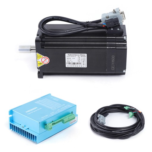 86 Silnik krokowy z pełną zamkniętą pętlą + napęd 12NM (HBS860H+86HBS120)
