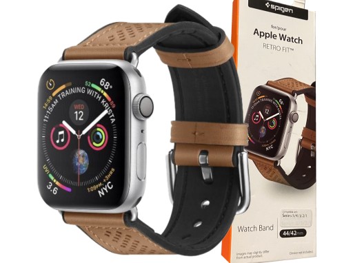 Pasek Spigen RETRO FIT Apple Watch 42/44mm 3 4 5 6 7 8 9