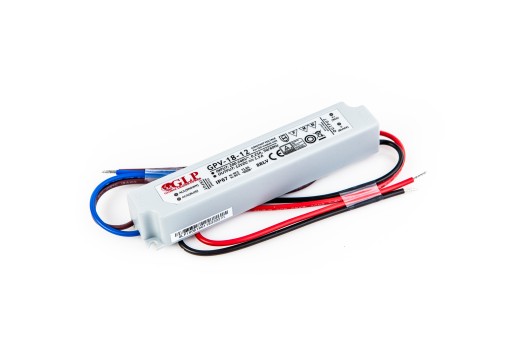Zasilacz LED 18W GLP wodoodporny IP67 12V