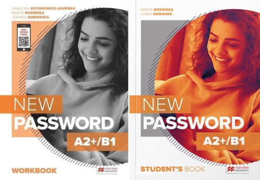 NEW PASSWORD A2+/B1 PODRĘCZNIK + ĆWICZENIA 2022