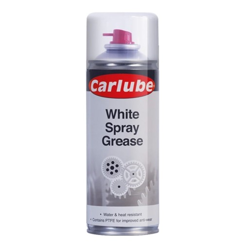 Carlube White Spray Grease - Smar biały PTFE 400ml