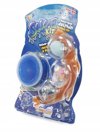 SLIME + AKCESORIA GOTOWY GLUTEK Różne Kolory